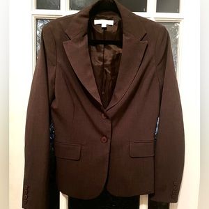 Gently used New York & Company brown blazer 12